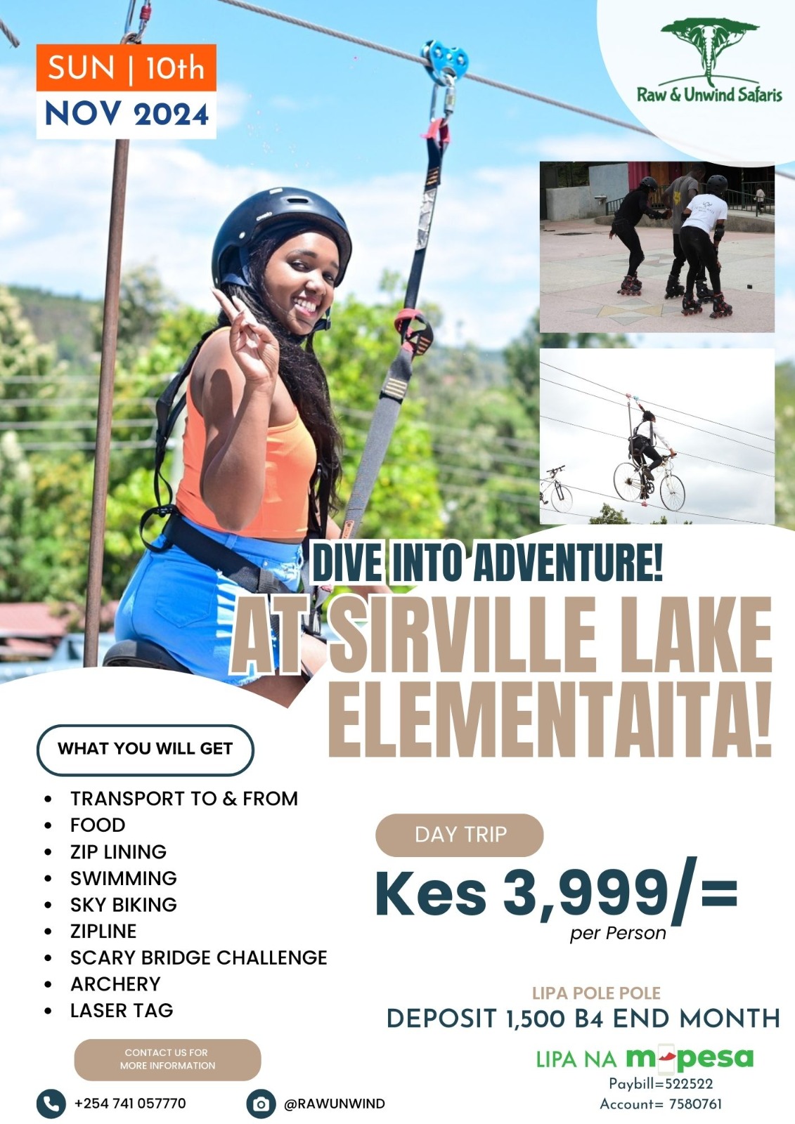 Elementaita Adventure Getaway to Serville